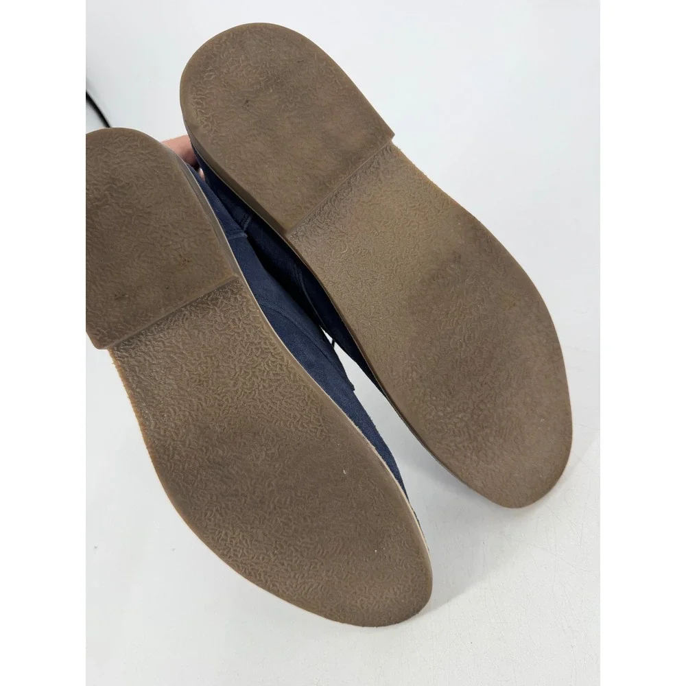 Steve Madden Hacksaw Chukka Boots Mens 12 Navy Suede Desert Classic Preppy Urban